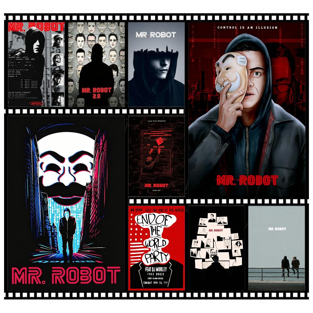 Tech Office Wall Art - TV-Tech Psychological Thriller Mr. Robot Poster