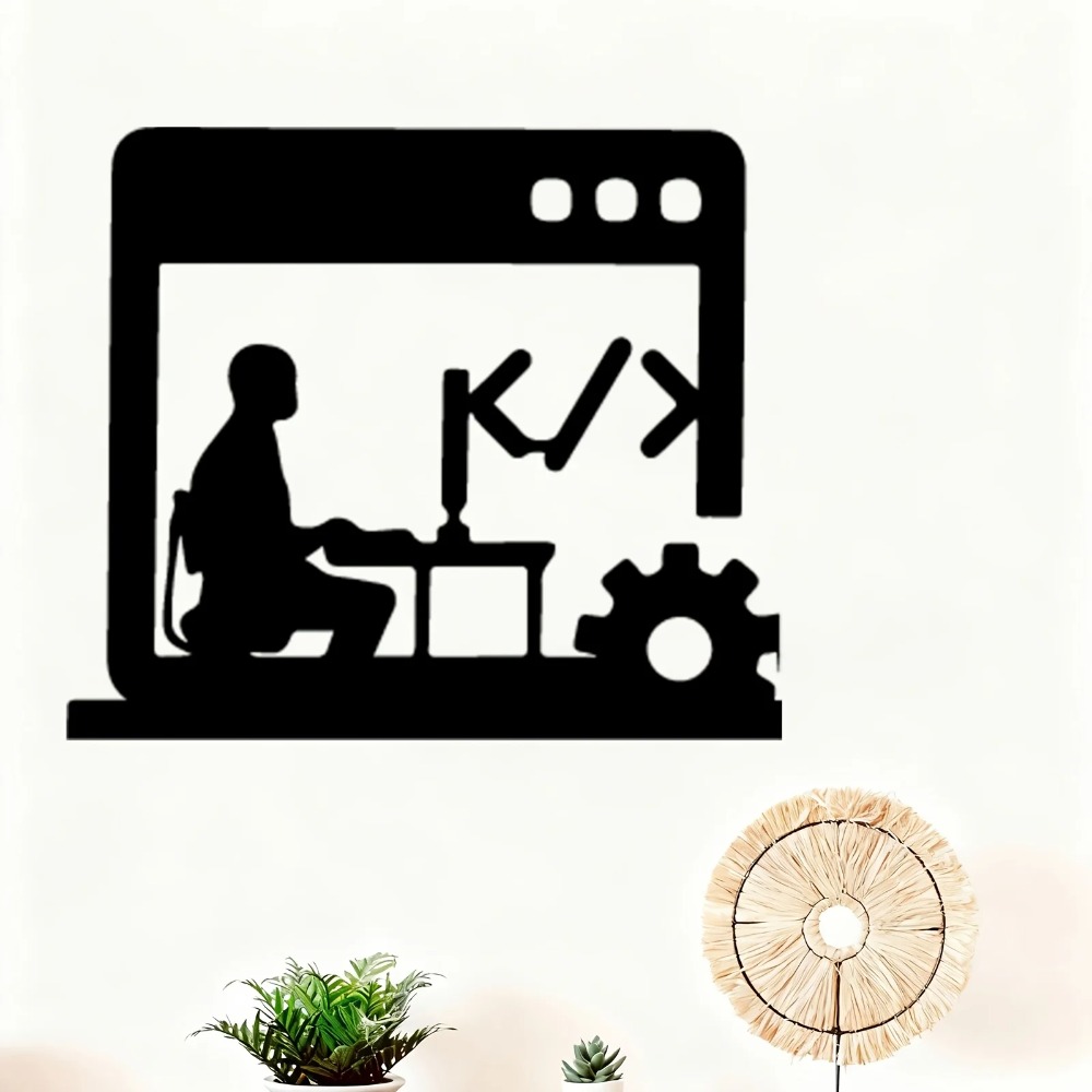 Modern Code Master Metal Wall  - Tech Office Wall Art ulasan dan harga