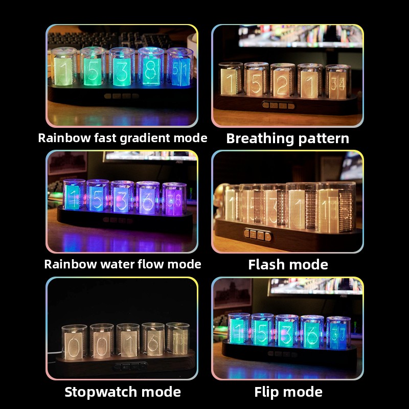 RGB Gaming Desktop Tech Decor  - Office Tech Setup ulasan dan harga